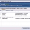 Microsoft Office에 사용되는 여러 Add-in들의 활성화/비활성화를 간편하게 설정해 보자 - Topalt EnableDisable
